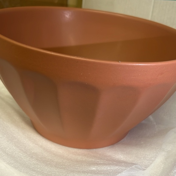 Anthropologie Matte Latte Serving Bowl NEW without box white - Picture 11 of 11